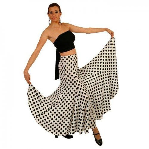 Flamenco Performance Skirt Model Girasol