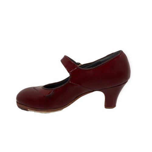 Elite Flamenco Shoes Gallardo Model Mercedes  No 35 in Stock-3